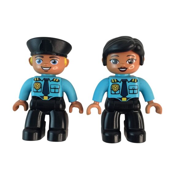 Lego Duplo Town Police Station #10902 Building Blocks Figures Incomplete - Picture 4 of 8